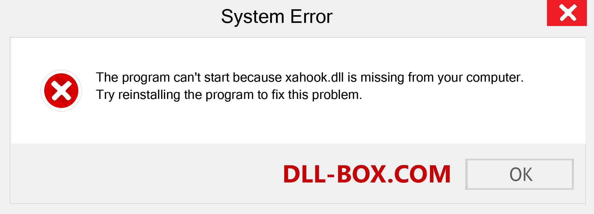  xahook.dll file is missing?. Download for Windows 7, 8, 10 - Fix  xahook dll Missing Error on Windows, photos, images